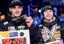 Zgodovinski dosežek: Domen in Nika Prevc v isti sezoni do velikega kristalnega globusa