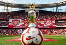 Arsenal na pragu naslova po 22 letih – in usoda je v njihovih nogah rsenal, premier liga prvak 2026